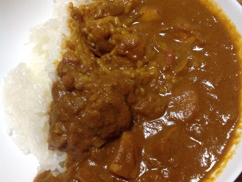 ルゥから作るシーフードカレー